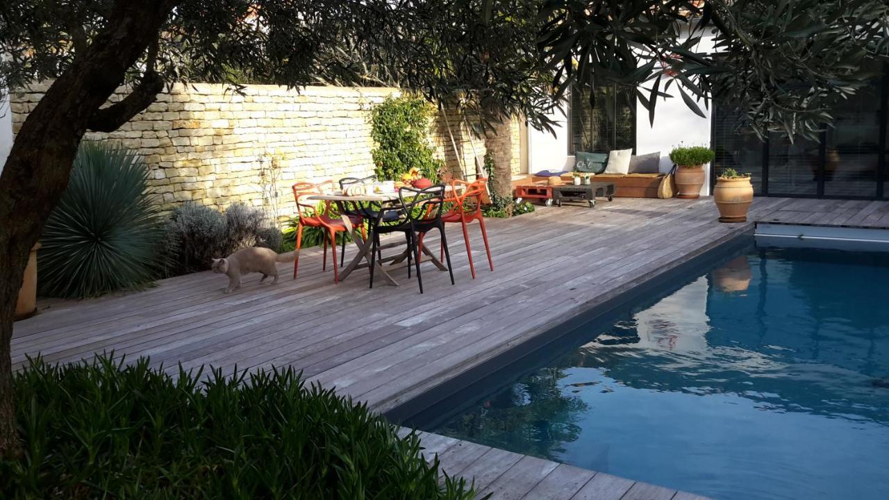 サン・マルタン・ド・レ Les Jardins De Clerjotte Bed & Breakfast エクステリア 写真